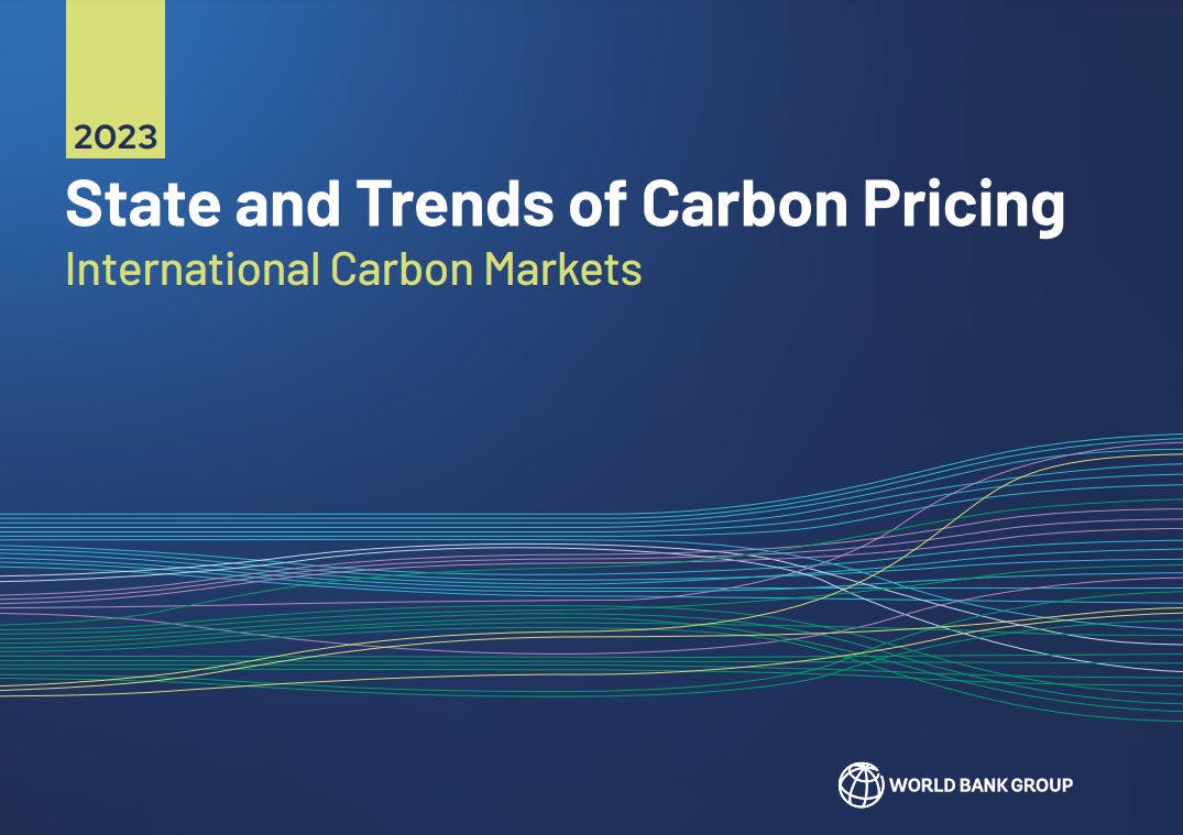 Learn more about the state and trends in international carbon markets "State and Trends of Carbon Pricing: International Carbon Markets"n markets, technology, and a resilient future"
